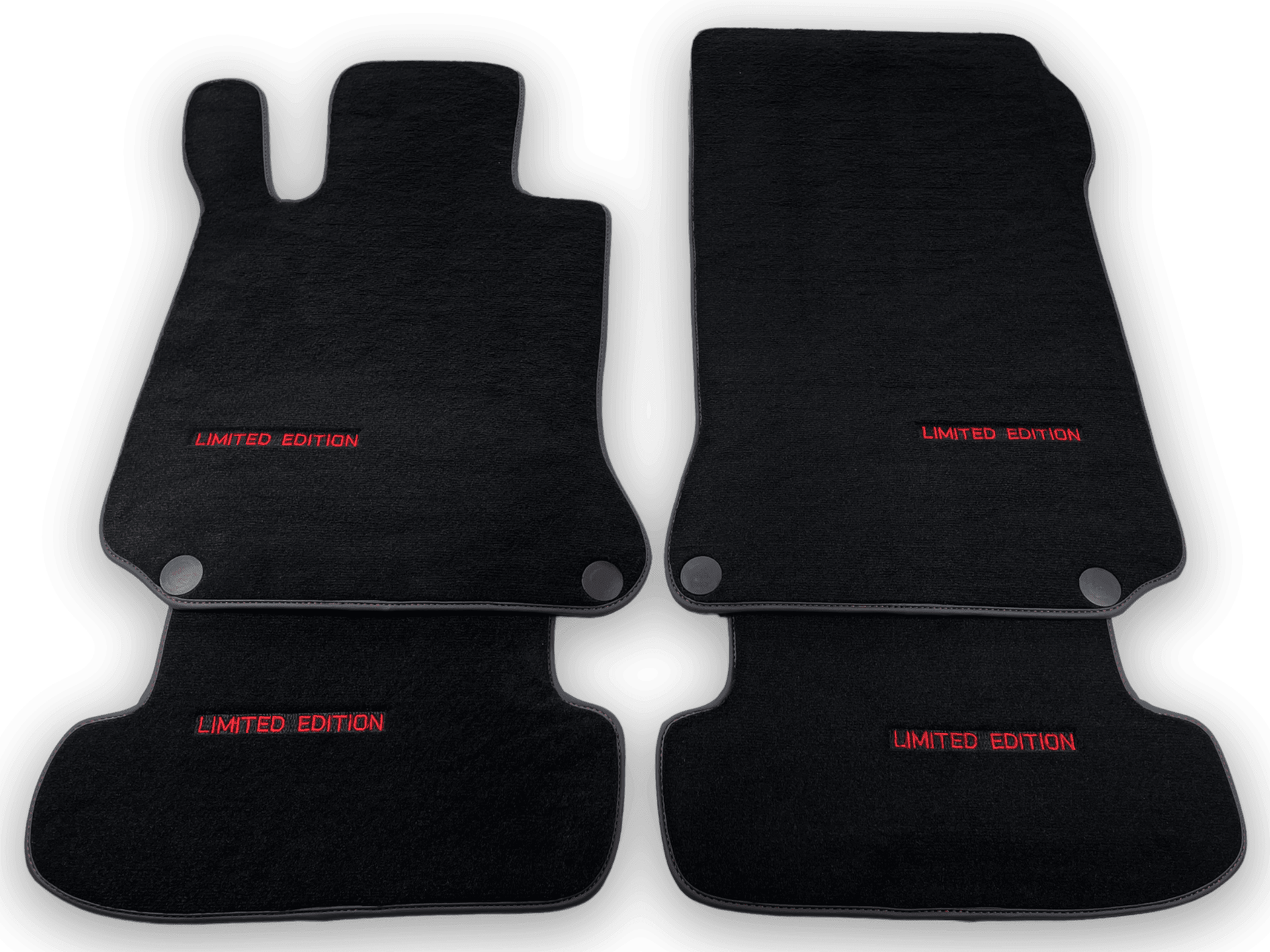 Black Floor Mats For Mercedes Benz CLA-Class C118 Coupe (2020-2023) Hybrid | Limited Edition - AutoWin
