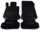 Black Floor Mats For Mercedes Benz CLC-Class CL203 (2008 - 2011) | Limited Edition - AutoWin