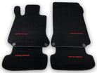 Black Floor Mats For Mercedes Benz E-Class S211 Estate 4Matic (2003-2009) | Limited Edition - AutoWin