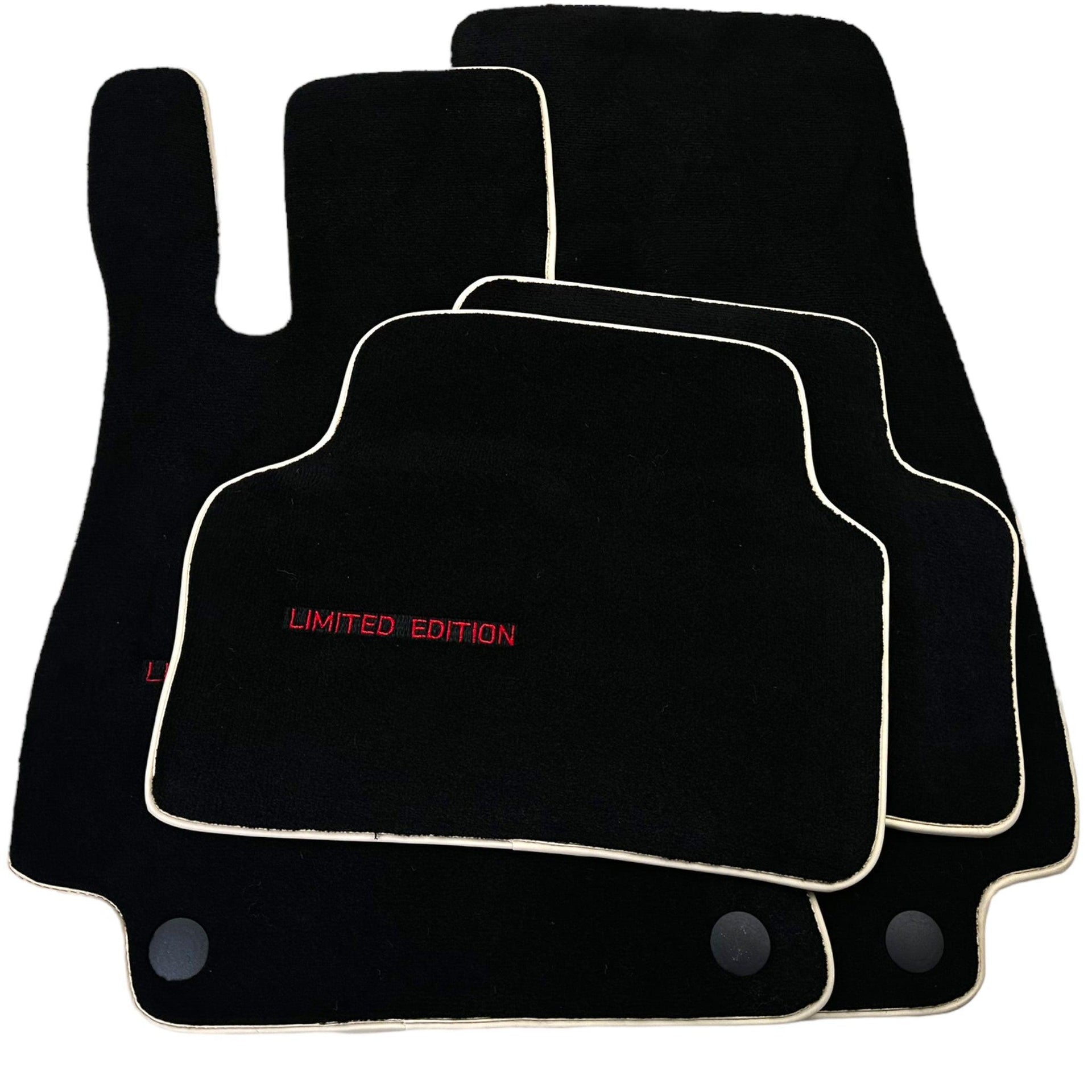 Black Floor Mats for Mercedes Benz E-Class S212 Estate Facelift (2013-2016) | Limited Edition - AutoWin