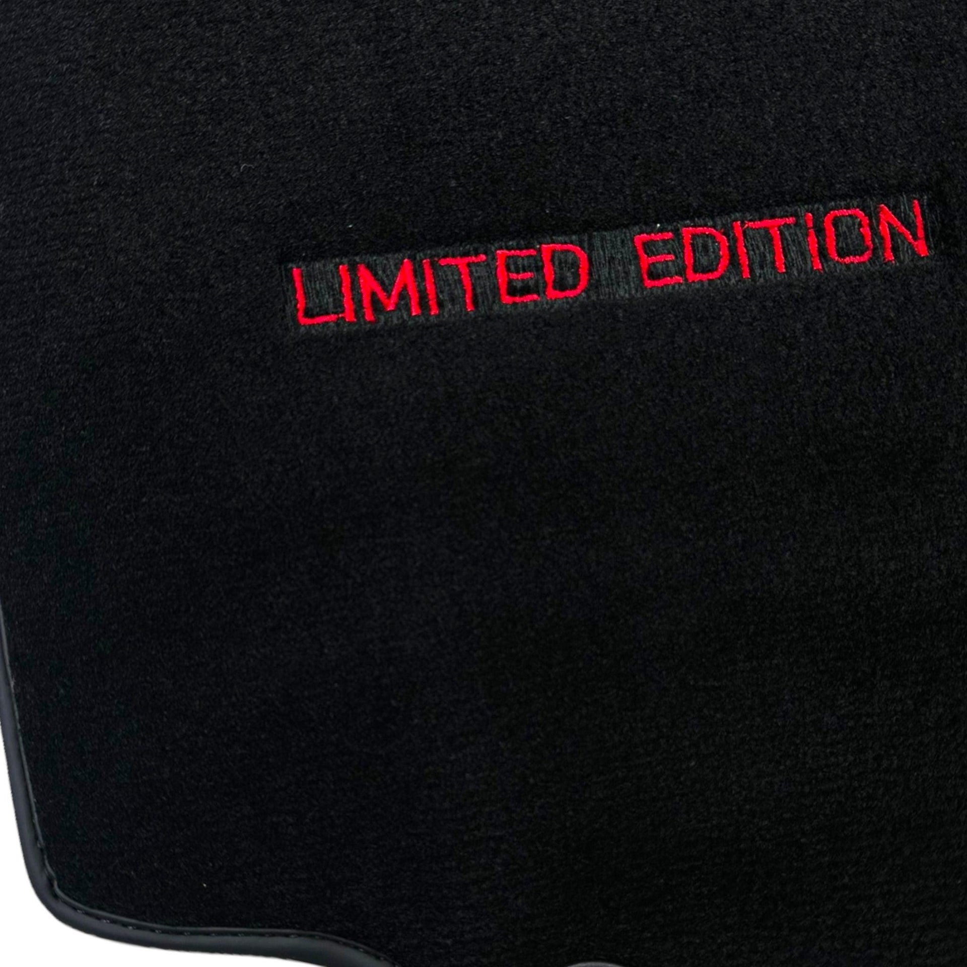 Black Floor Mats For Mercedes Benz E-Class W213 Sedan (2016-2020) | Limited Edition - AutoWin