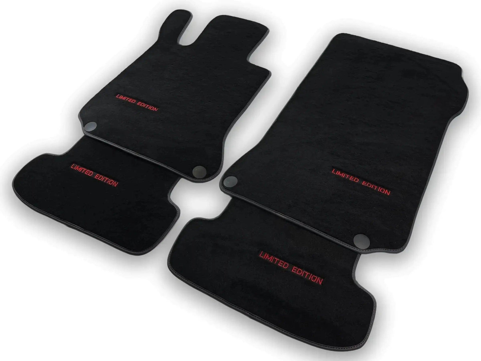 Black Floor Mats For Mercedes Benz EQE-Class X294 (2023-2024) | Limited Edition - AutoWin
