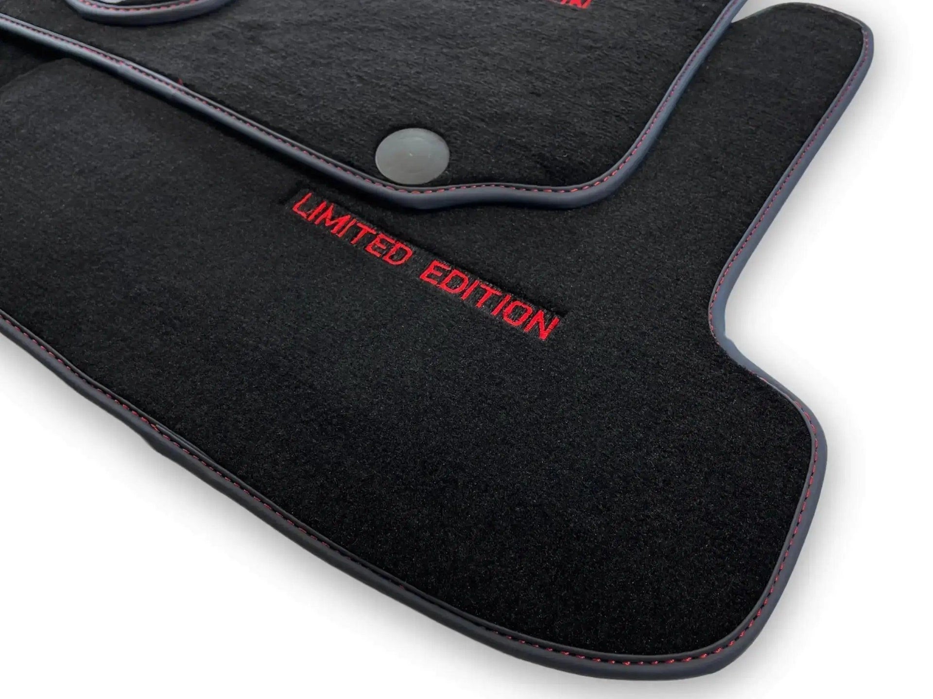 Black Floor Mats For Mercedes Benz EQE-Class X294 (2023-2024) | Limited Edition - AutoWin