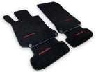 Black Floor Mats For Mercedes Benz S-Class C126 Coupe (1981-1991) | Limited Edition - AutoWin
