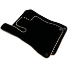 Black Floor Mats For Mercedes-Benz SL-Class R231 (2012-2022) Beige Trim - AutoWin