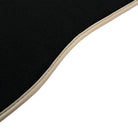 Black Floor Mats For Mercedes-Benz SLK-Class R170 (1996-1998) Beige Trim - AutoWin