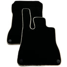 Black Floor Mats For Mercedes-Benz SLK-Class R170 (1998-2000) Beige Trim - AutoWin
