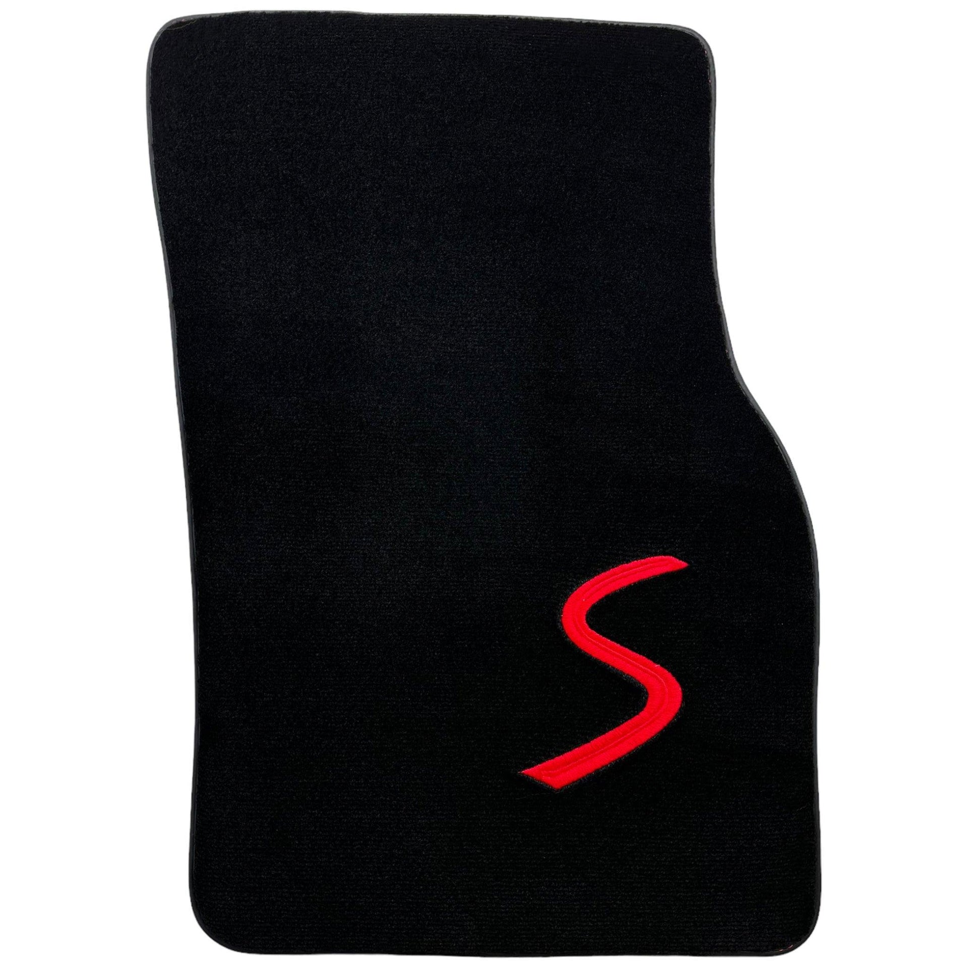 Black Floor Mats for Mini Clubman R55 (2007-2015) - AutoWin