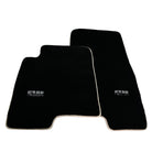 Black Floor Mats For Mitsubishi Pajero III (2000-2004) ER56 Design - AutoWin