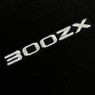 Black Floor Mats For Nissan 300ZX (1990-2000) Red Trim - AutoWin