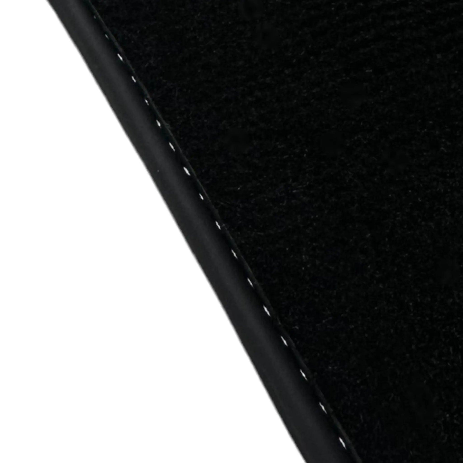 Black Floor Mats for Pontiac FireBird (1970-1981) with Trans Am Logo - AutoWin