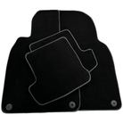 Customizable Black Floor Mats for Porsche Taycan (2019-2023) - AutoWin