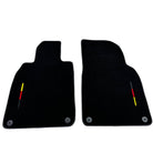 Black Floor Mats for Porsche 991 (2012-2019) - AutoWin