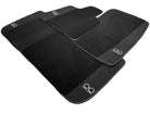 Black Floor Mats For Rolls Royce Black Badge Cullinan - AutoWin