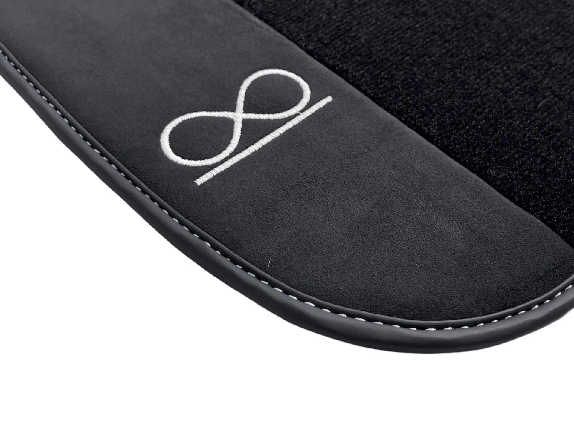 Black Floor Mats For Rolls Royce Black Badge Cullinan - AutoWin