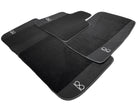 Black Floor Mats For Rolls Royce Black Badge Cullinan - AutoWin