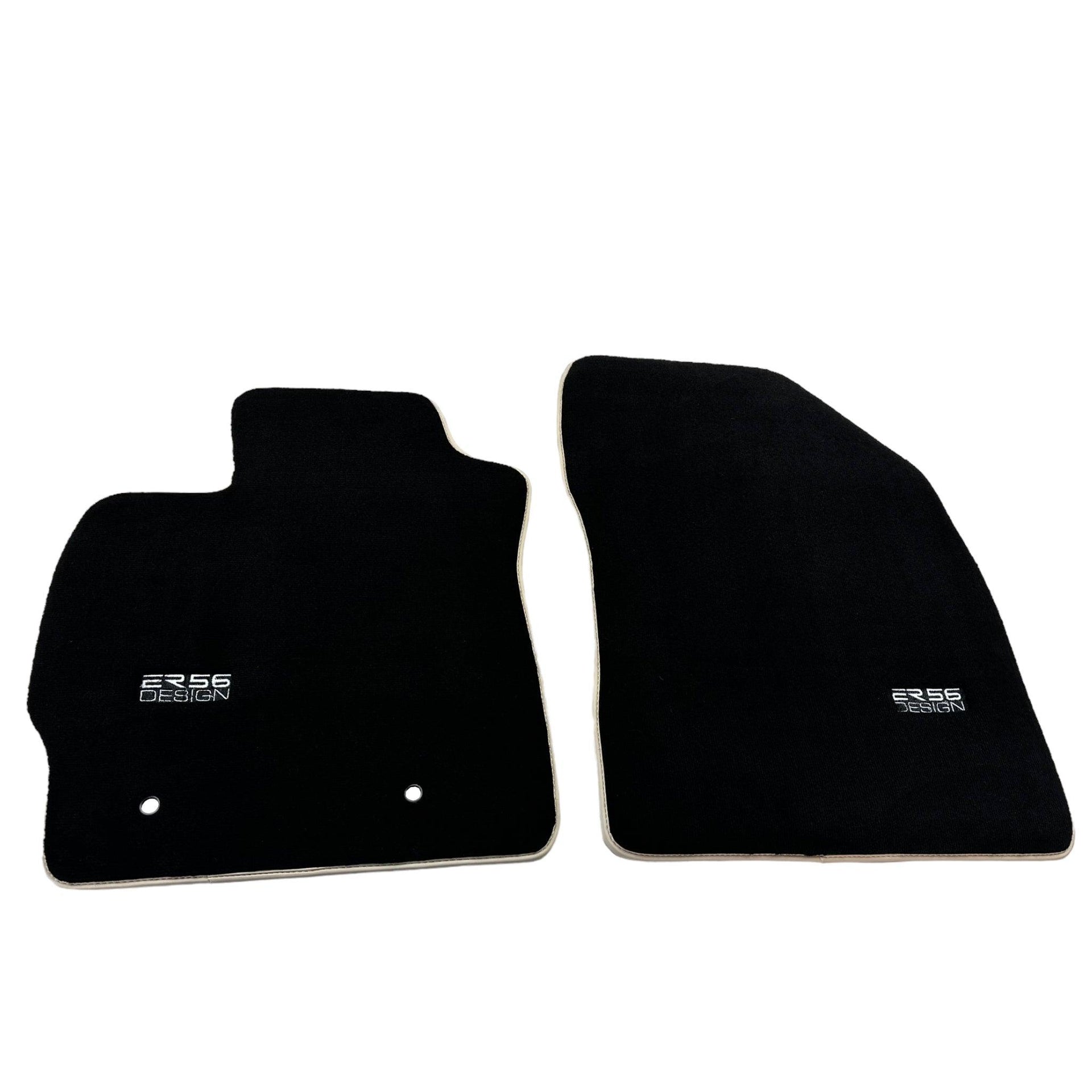 Black Floor Mats For Toyota Corolla E15 (2007-2014) ER56 Design - AutoWin