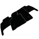 Black Floor Mats For Toyota Land Cruiser 200 (2008-2012) | Beige Trim - AutoWin