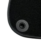 Black Luxury Floor Mats for Mercedes Benz C-Class W203 Sedan (2000-2007) | ER56 Design - AutoWin