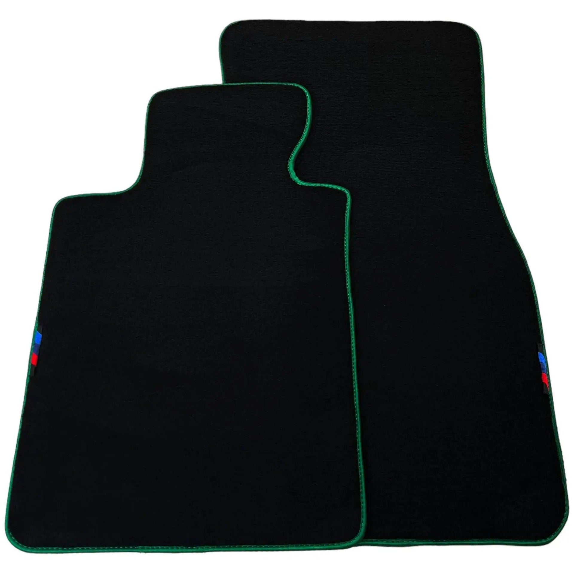Black Mats For BMW 4 Series G22 Coupe | Green Trim - AutoWin