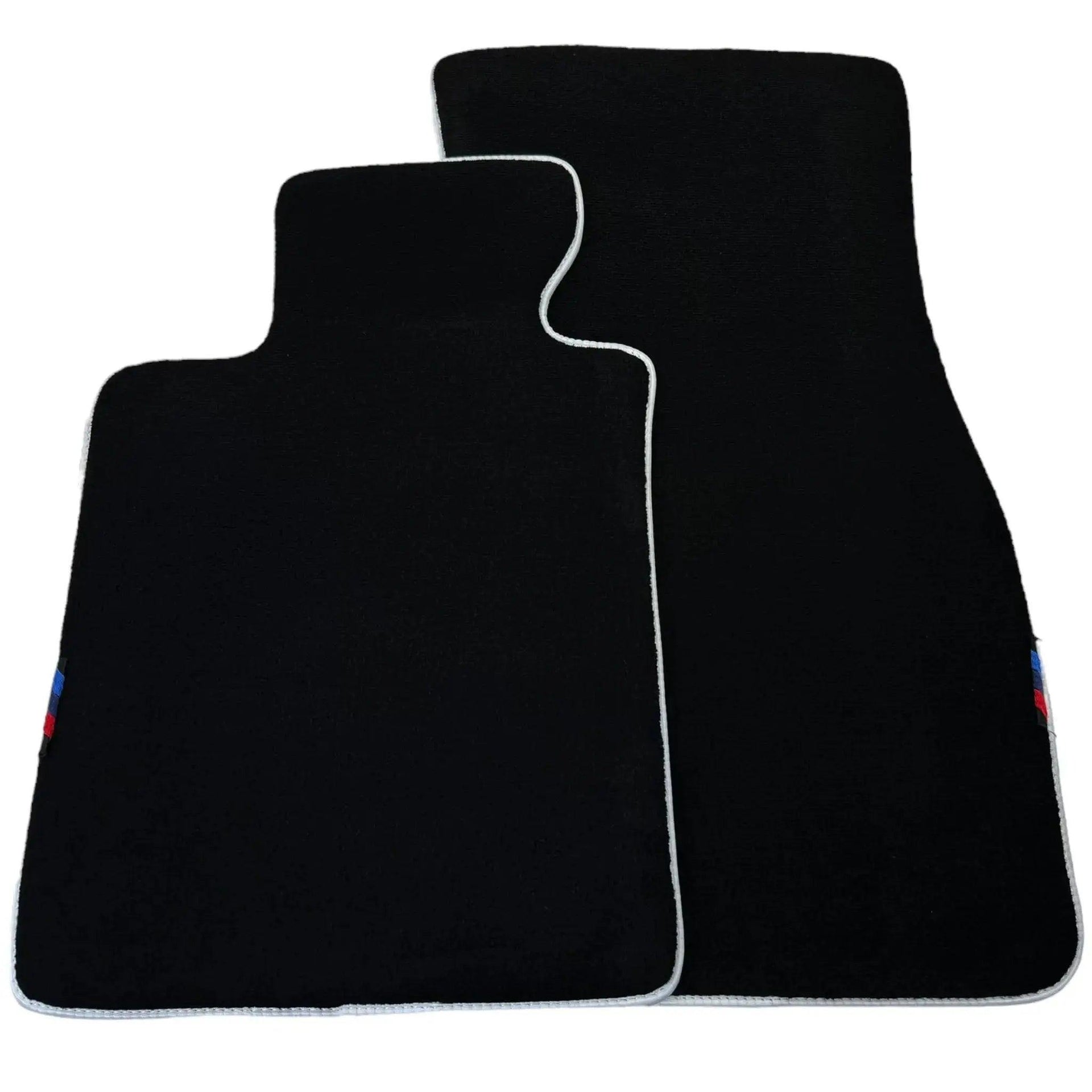 Black Mats For BMW 4 Series G23 Convertible | White Trim - AutoWin