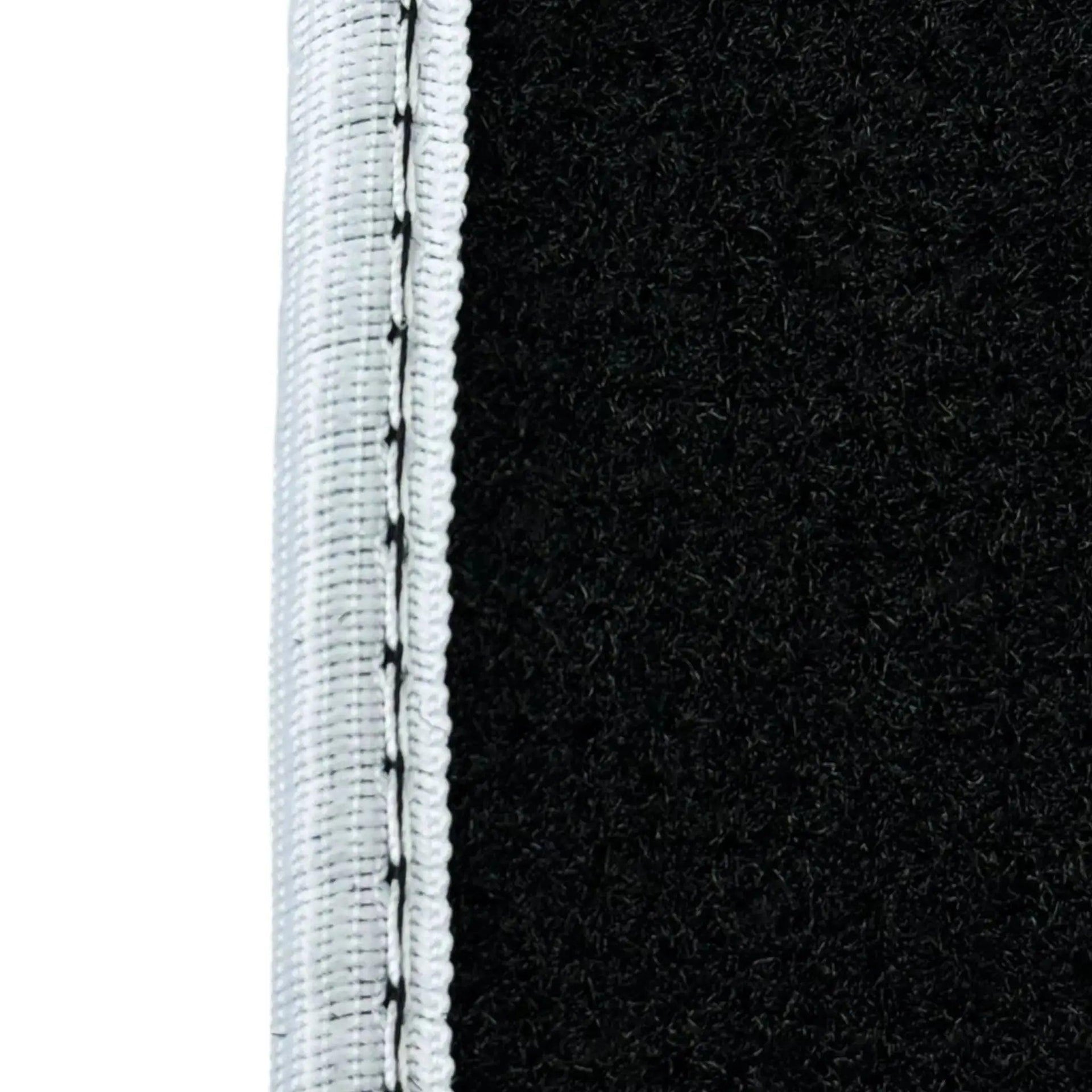 Black Mats For BMW 4 Series G26 Gran Coupe | White Trim - AutoWin