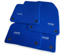 Blue Floor Mats for Audi A6 - C6 Avant (2004-2008) | ER56 Design - AutoWin