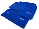 Blue Floor Mats for Audi A8 A8 D4 Long (2010-2017) | ER56 Design - AutoWin