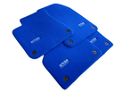 Blue Floor Mats for Audi A8 A8 D4 Long (2010-2017) | ER56 Design - AutoWin
