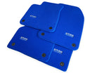 Blue Floor Mats for Audi e-tron GT (2021-2024) | ER56 Design - AutoWin