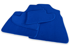 Blue Floor Mats For Bentley Continental GTC (2011-2018) - AutoWin
