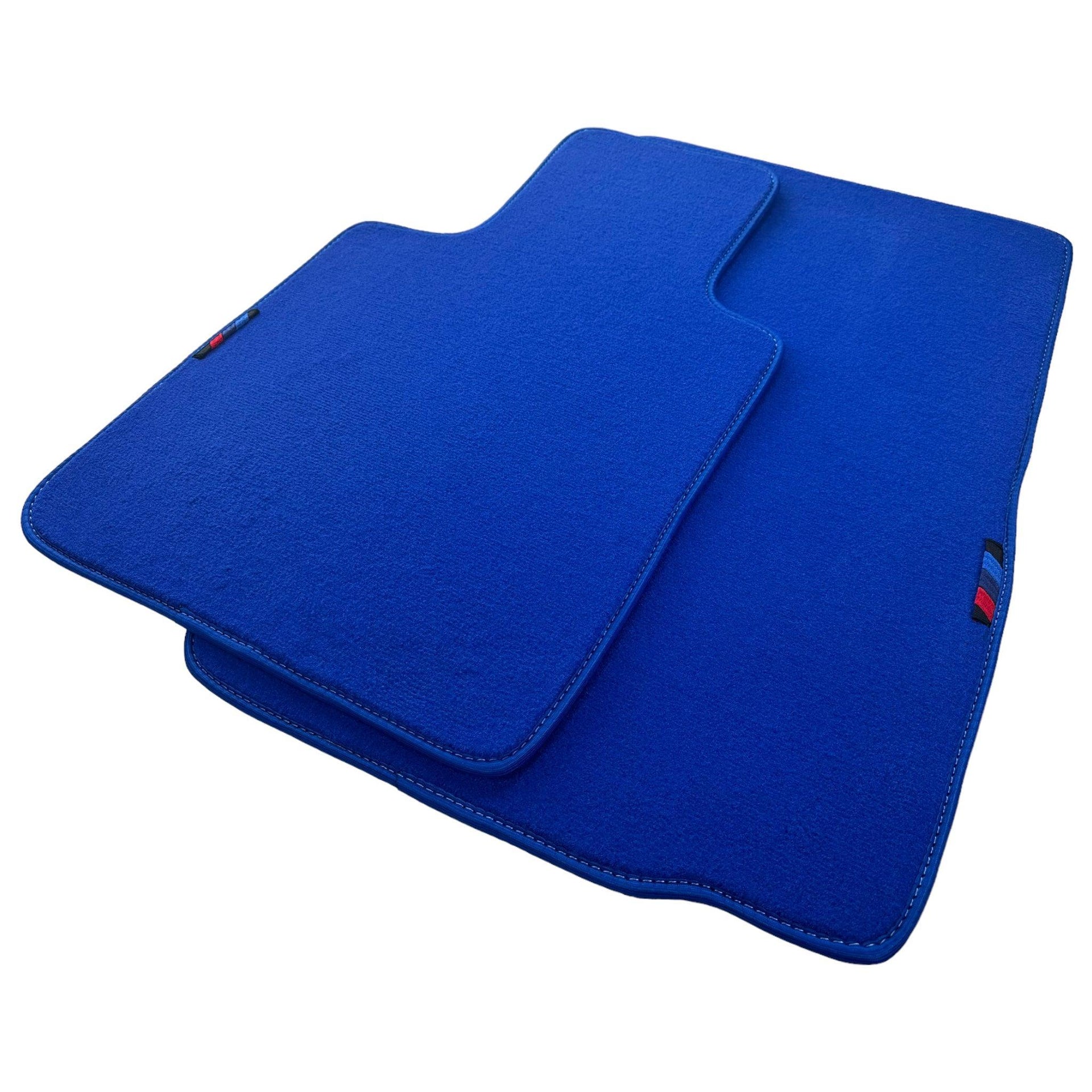 Blue Floor Mats For BMW Z4 Series E86 Coupe (2003-2008) With M Package - AutoWin