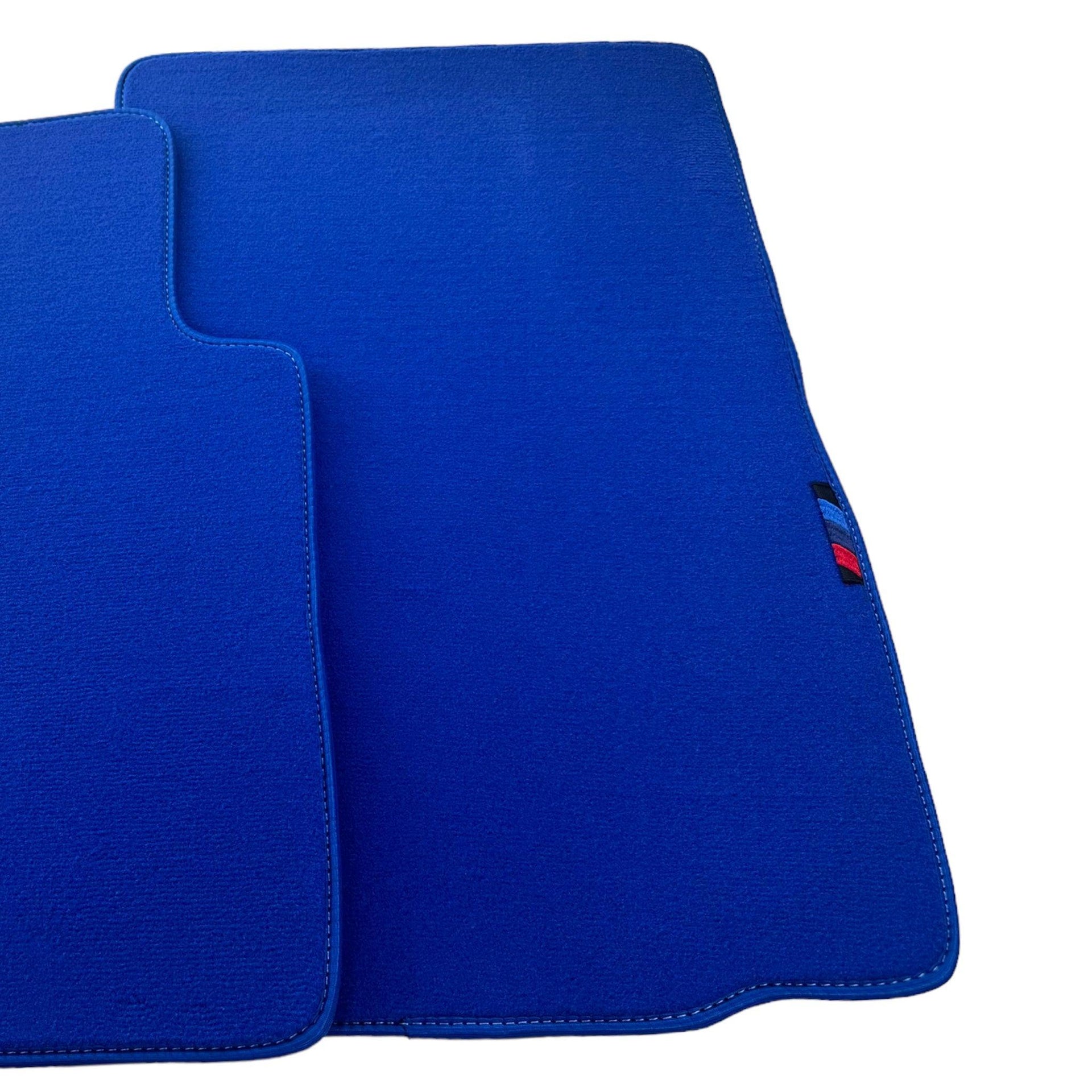 Blue Floor Mats For BMW Z4 Series E89 With M Package - AutoWin