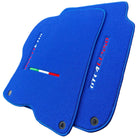 Blue Floor Mats for Ferrari GTC4 Lusso (2016-2023) Italian Edition - AutoWin