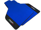 Blue Floor Mats for Lamborghini Diablo 1990-2001 With Alcantara Leather - AutoWin