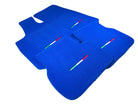 Blue Floor Mats For Maserati Coupé (2001-2007) Italy Edition - AutoWin