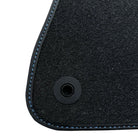 Blue Floor Mats For Mercedes-Benz C-Class W204 (2007-2014) - AutoWin