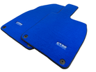 Blue Floor Mats for Porsche 718 Cayman (2017-2023) | Er56 Design - AutoWin