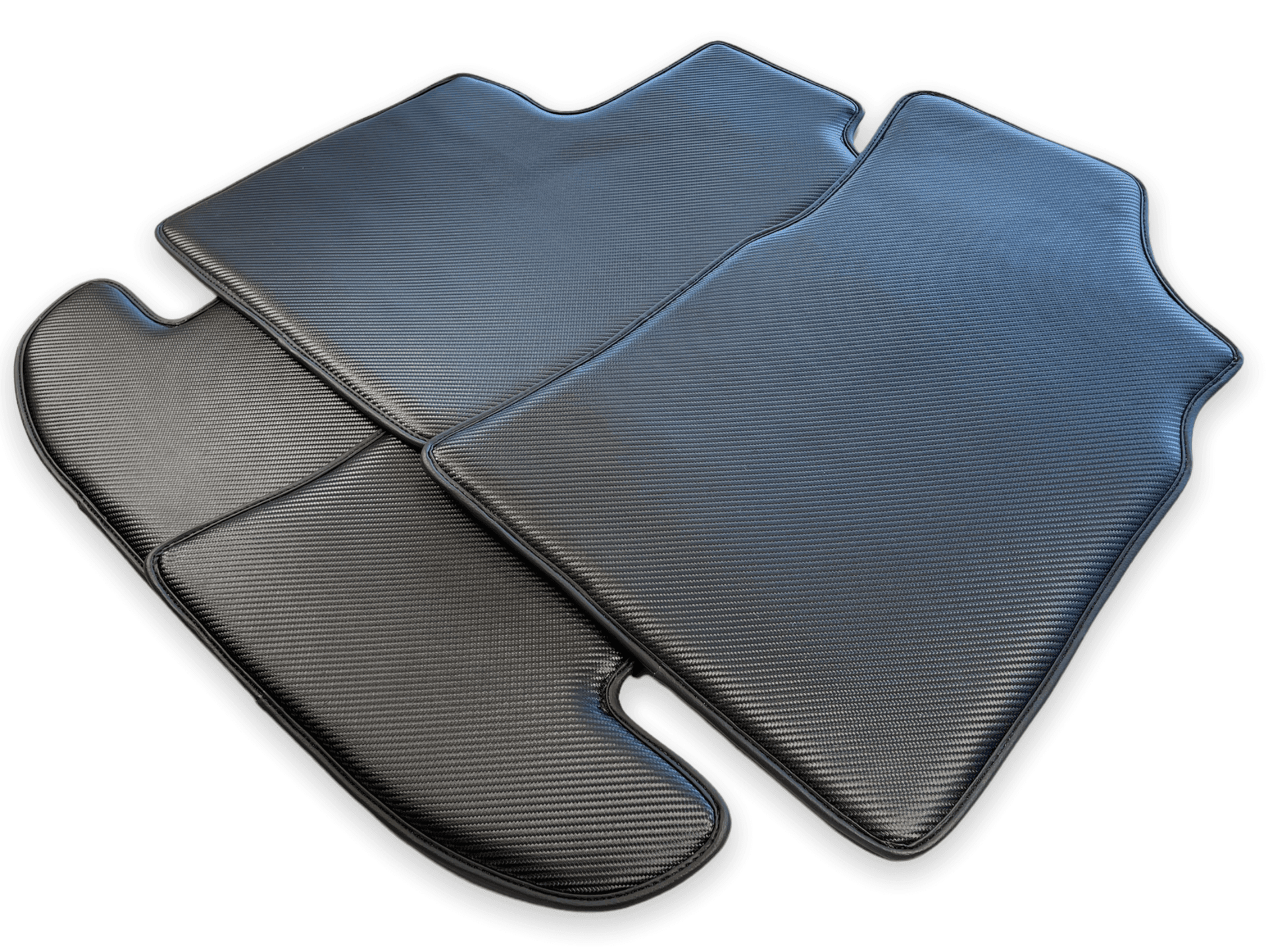 Carbon Fiber Floor Mats For Bentley Continental GT (2011–2018) - AutoWin