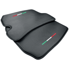 Carbon Fiber Leather Floor Mats For Ferrari Roma (2021-2024) - AutoWin