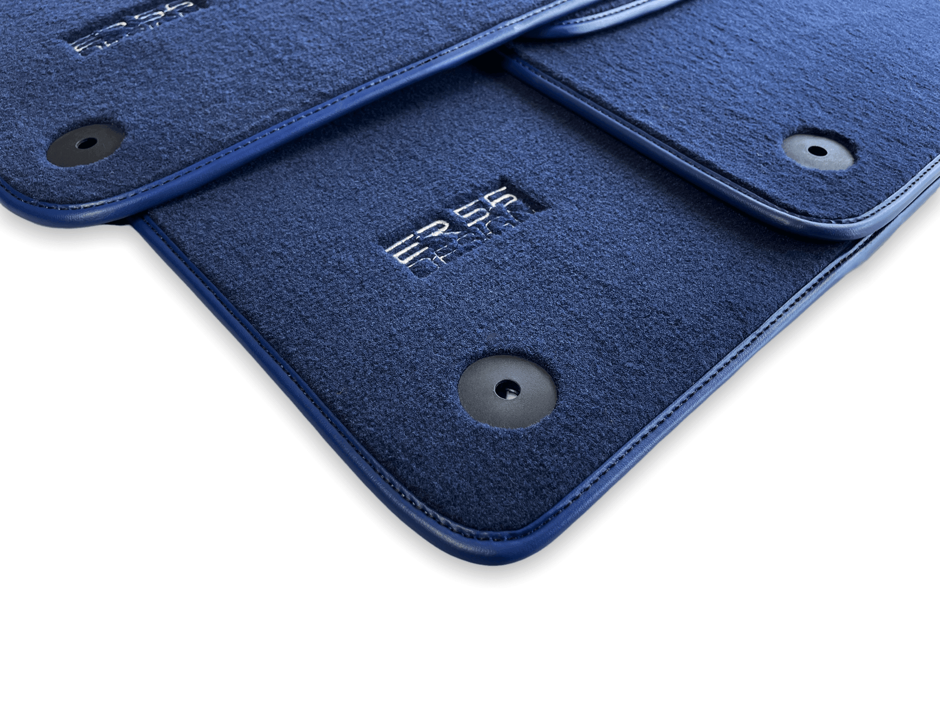 Dark Blue Floor Mats for Audi A8 D5 Long (2017-2023) | ER56 Design - AutoWin