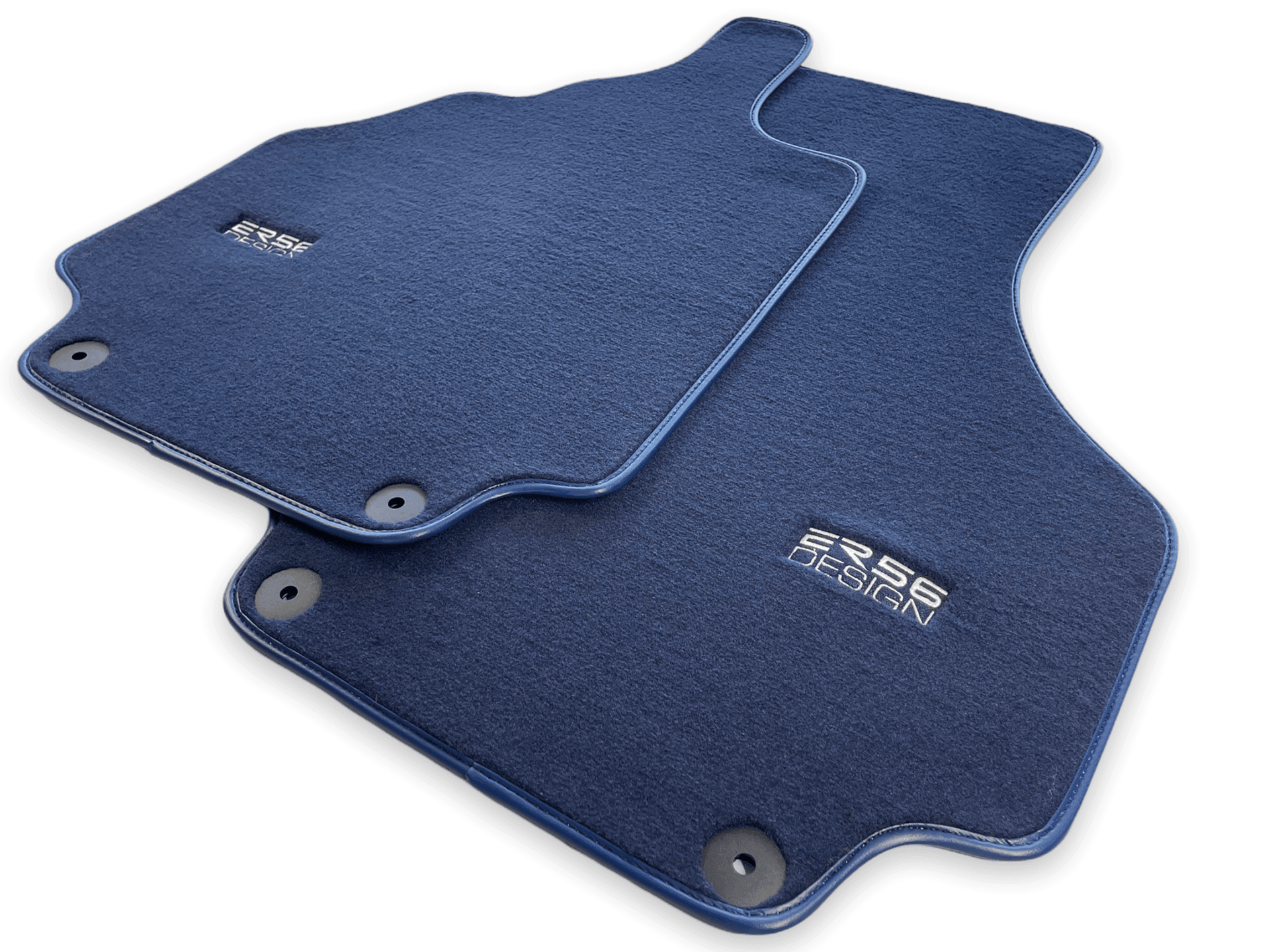 Dark Blue Floor Mats for Audi R8 (2007-2015) ER56 Design - AutoWin