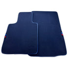 Dark Blue Floor Mats For BMW Z4 Series E86 Coupe (2003-2008) With M Package - AutoWin