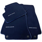 Dark Blue Floor Mats For Mercedes Benz GLE-Class C167 Coupe (2020-2023) | Limited Edition - AutoWin