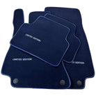 Dark Blue Floor Mats For Mercedes Benz GLK-Class X204 (2012-2015) | Limited Edition - AutoWin