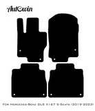 Dark Blue Floor Mats For Mercedes Benz GLS-Class X167 (2019-2023) | Limited Edition - AutoWin