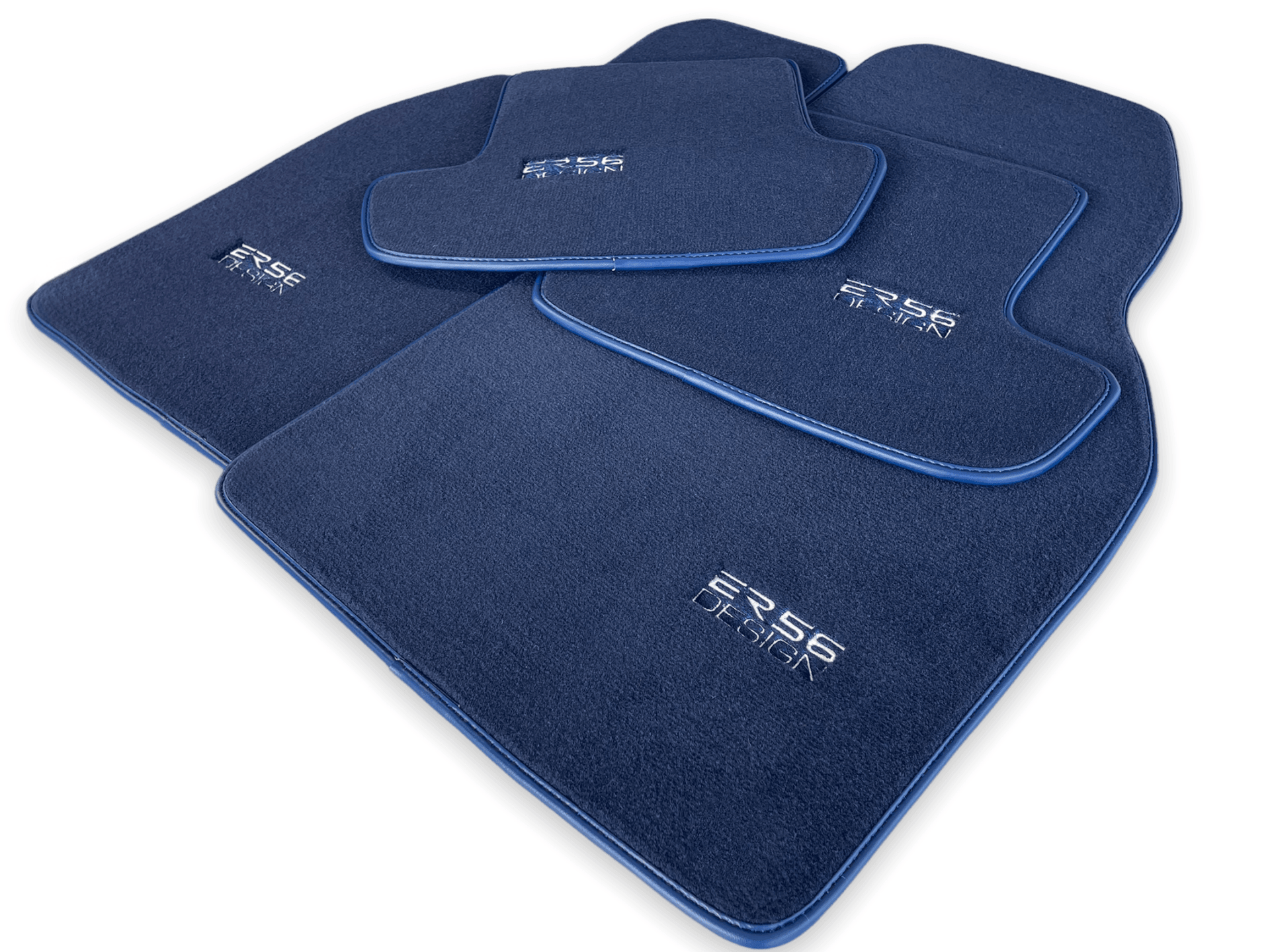 Dark Blue Floor Mats for Porsche 911 - 993 (1994-1998) - AutoWin