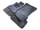Dark Gray Sheepskin Floor Mats For Bentley Flying Spur (2005-2013) Design Brand - AutoWin