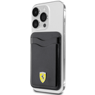 Ferrari Black Cadslot Wallet - Magnetic Wallet for Apple Phones - AutoWin