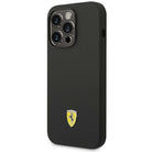 Ferrari Silicone Metal Logo Hardcase for iPhone 14 Pro Max 6.7" - AutoWin